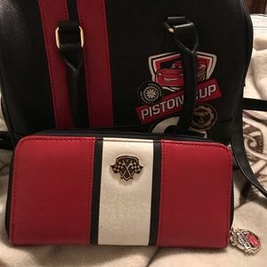 Lightening McQueen purse with wallet